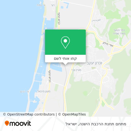 מפת מתחם תחנת הרכבת הישנה