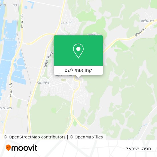 מפת חניה