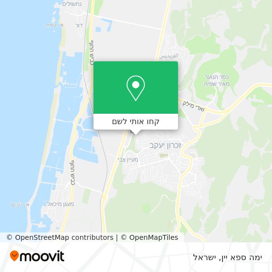 מפת ימה ספא יין
