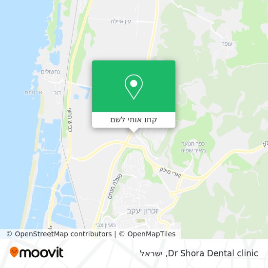 מפת Dr Shora Dental clinic