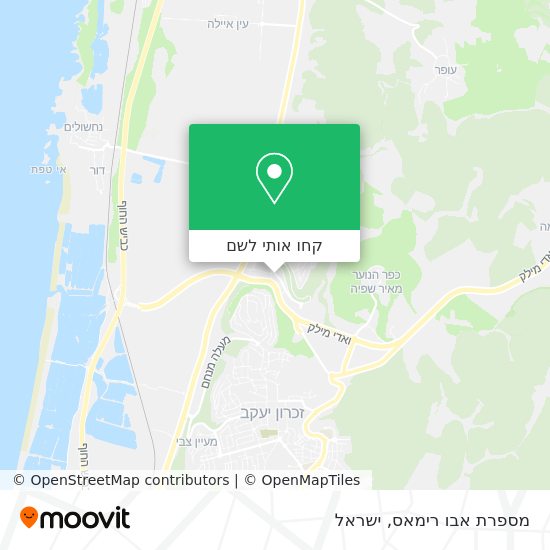 מפת מספרת אבו רימאס