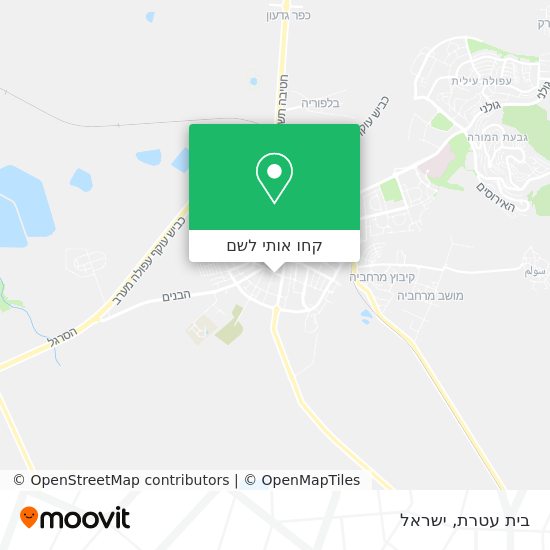 מפת בית עטרת