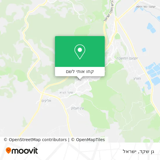 מפת גן שקד