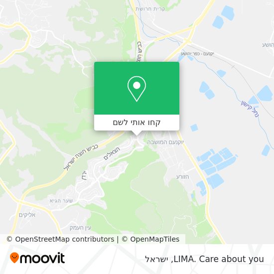 מפת LIMA. Care about you