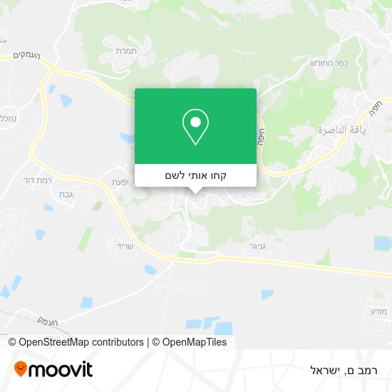 מפת רמב ם