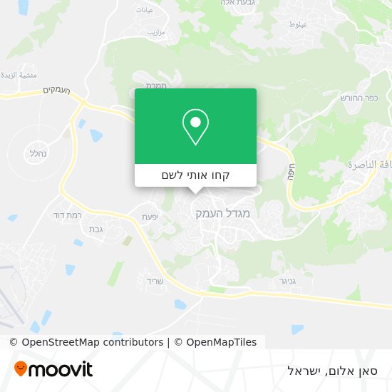 מפת סאן אלום