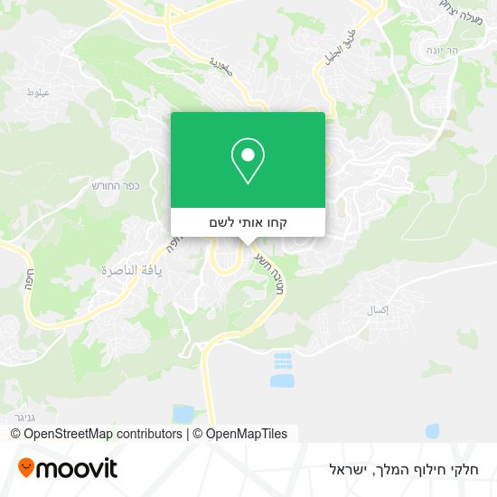 מפת חלקי חילוף המלך