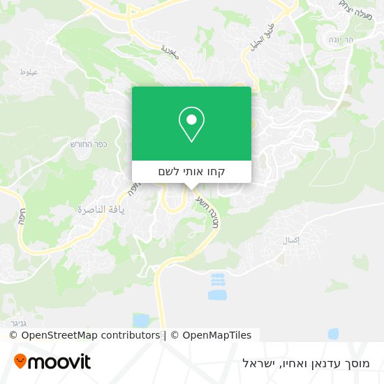 מפת מוסך עדנאן ואחיו