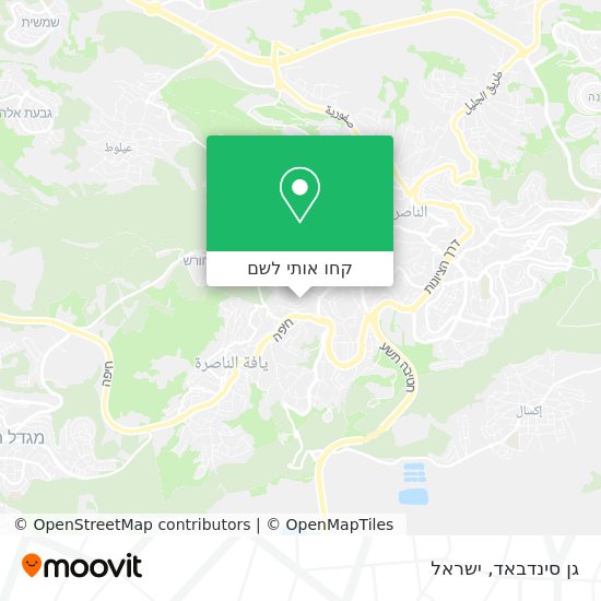 מפת גן סינדבאד