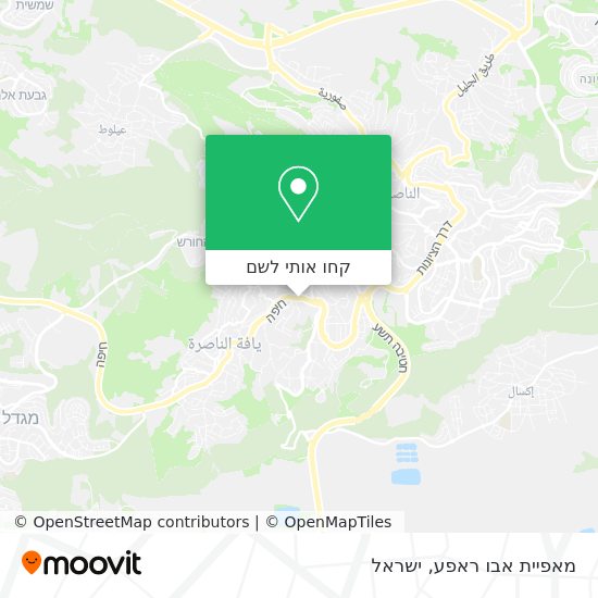 מפת מאפיית אבו ראפע