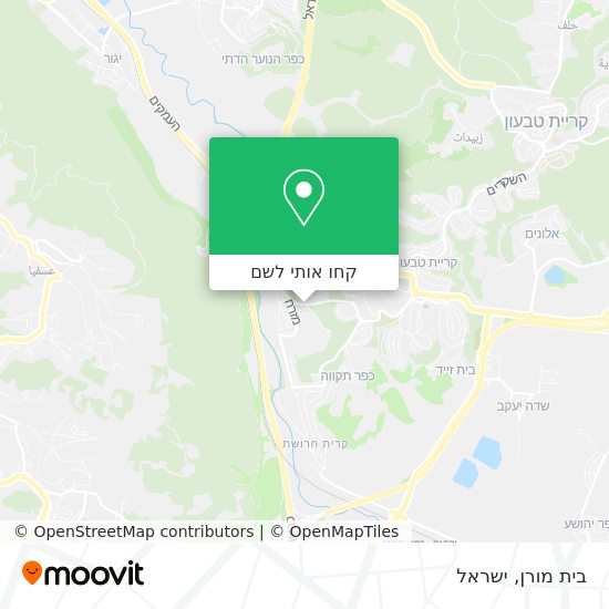 מפת בית מורן