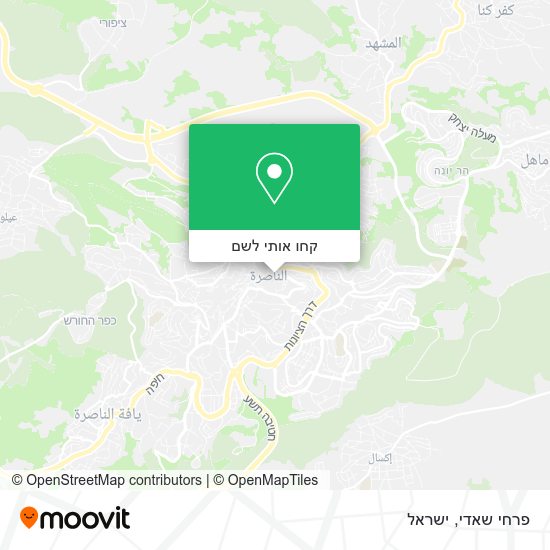מפת פרחי שאדי