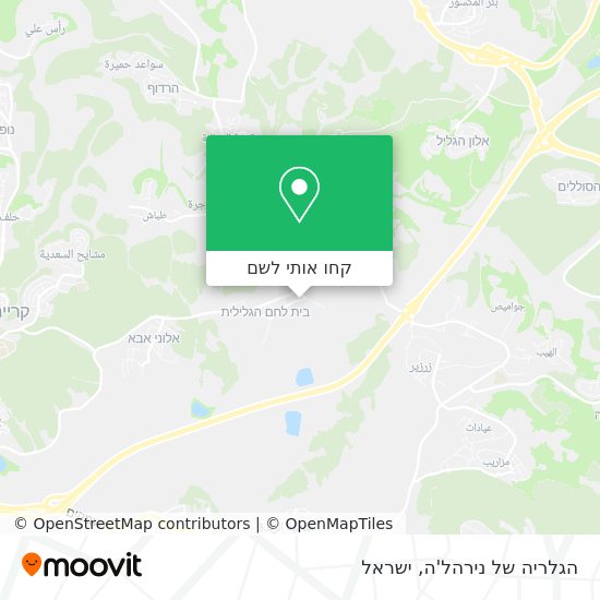 מפת הגלריה של נירהל'ה