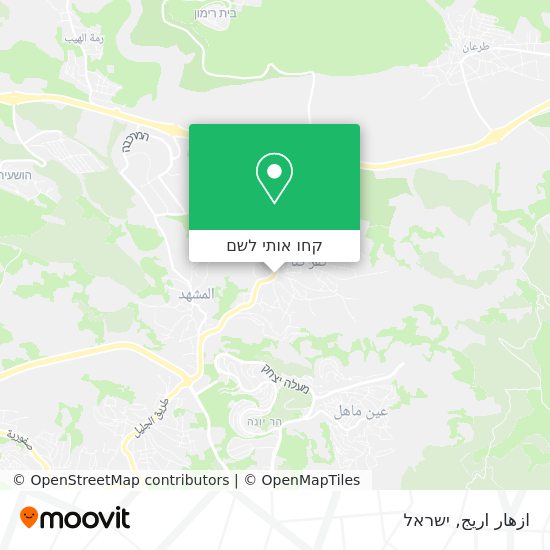מפת ازهار اريج