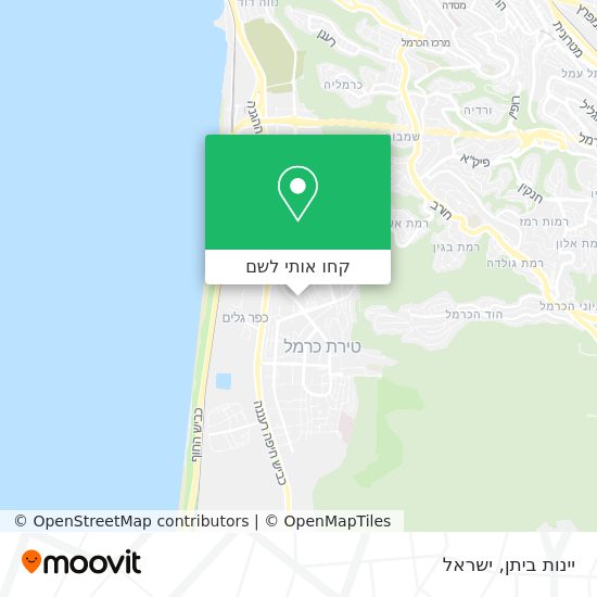 מפת יינות ביתן