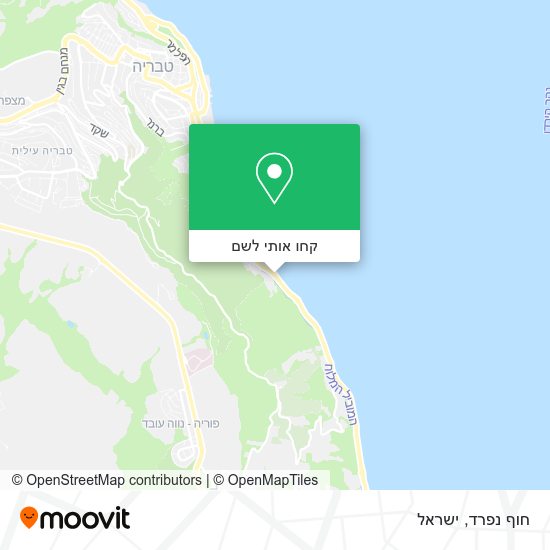 מפת חוף נפרד