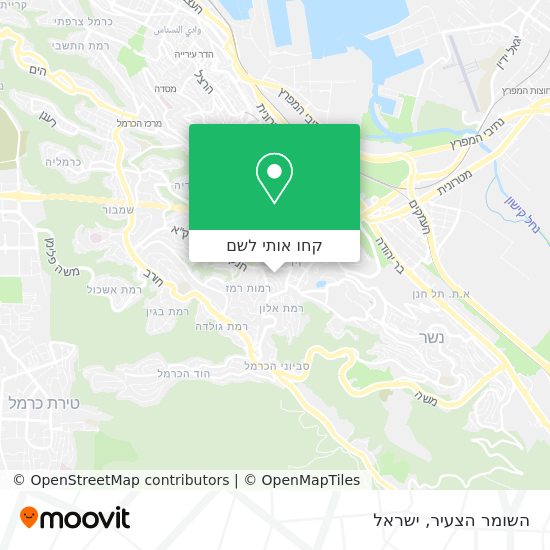 מפת השומר הצעיר