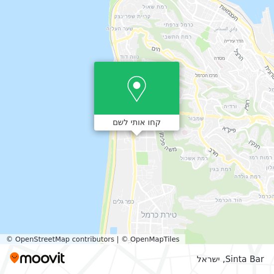 מפת Sinta Bar