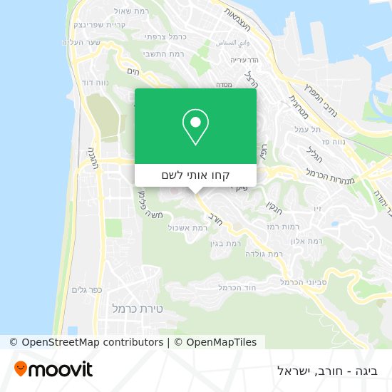 מפת ביגה - חורב