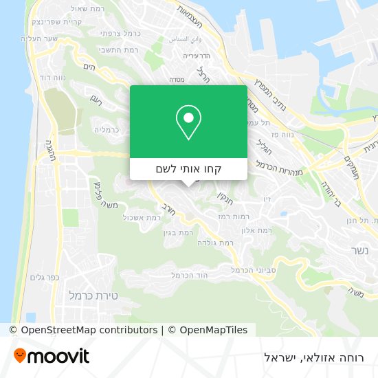 מפת רוחה אזולאי