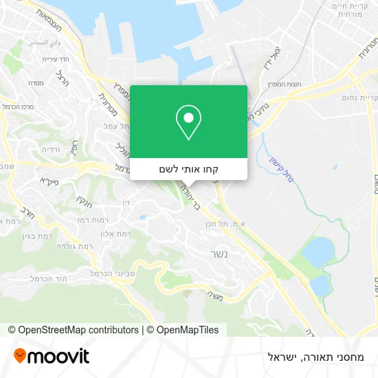 מפת מחסני תאורה