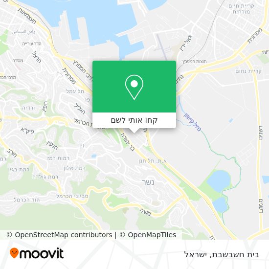 מפת בית חשבשבת