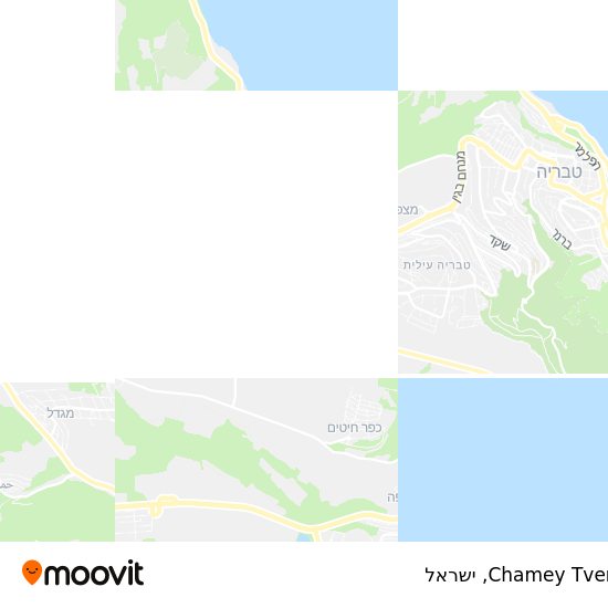 מפת Chamey Tveria