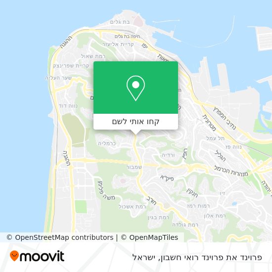 מפת פרוינד את פרוינד רואי חשבון