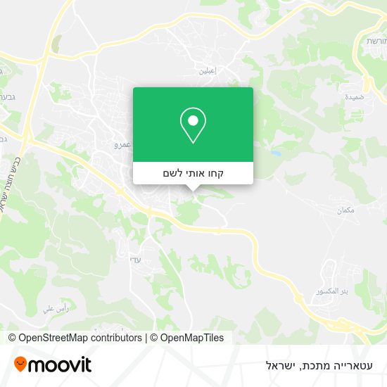 מפת עטארייה מתכת