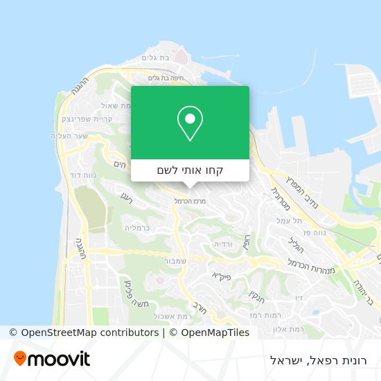 מפת רונית רפאל