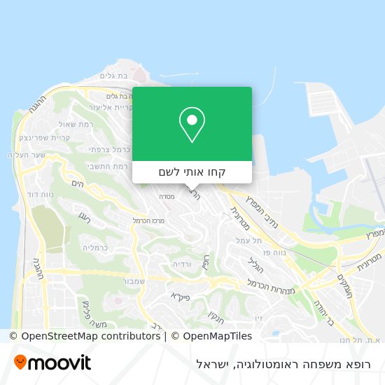 מפת רופא משפחה ראומטולוגיה