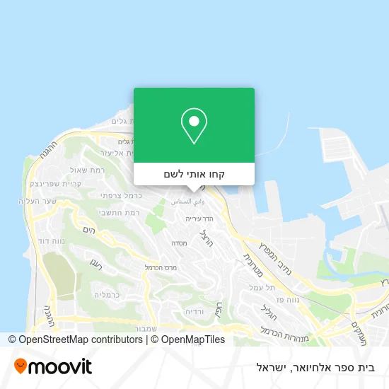 מפת בית ספר אלחיואר