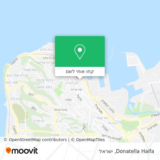 מפת Donatella Haifa