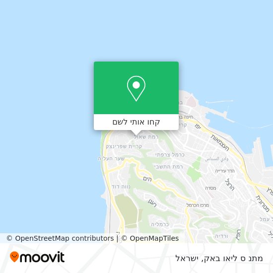 מפת מתנ ס ליאו באק