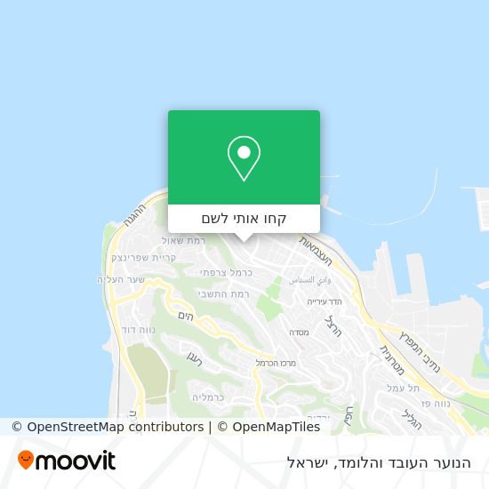 מפת הנוער העובד והלומד