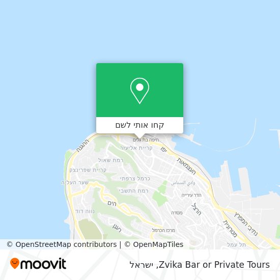 מפת Zvika Bar or Private Tours