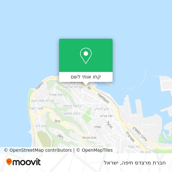 מפת חברת מרצדס חיפה