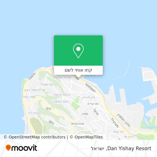 מפת Dan Yishay Resort