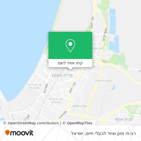 מפת רב-חי מזון וציוד לבעלי חיים