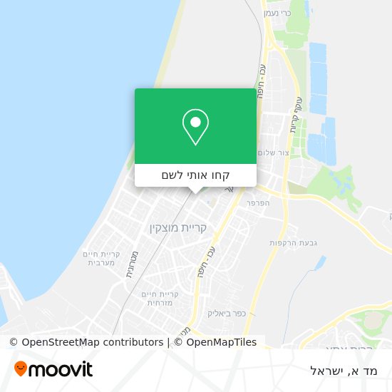 מפת מד א