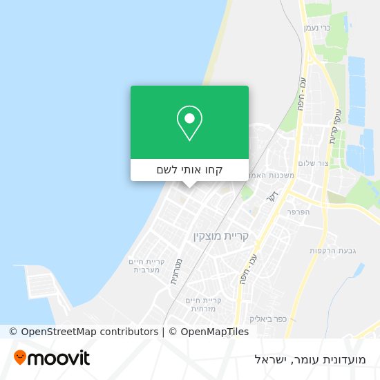 מפת מועדונית עומר