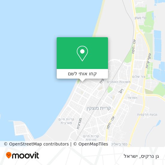 מפת גן נרקיס