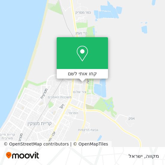 מפת מקווה