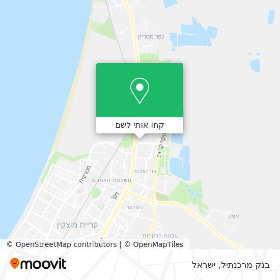 מפת בנק מרכנתיל