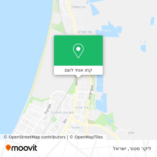 מפת ליקר סטור