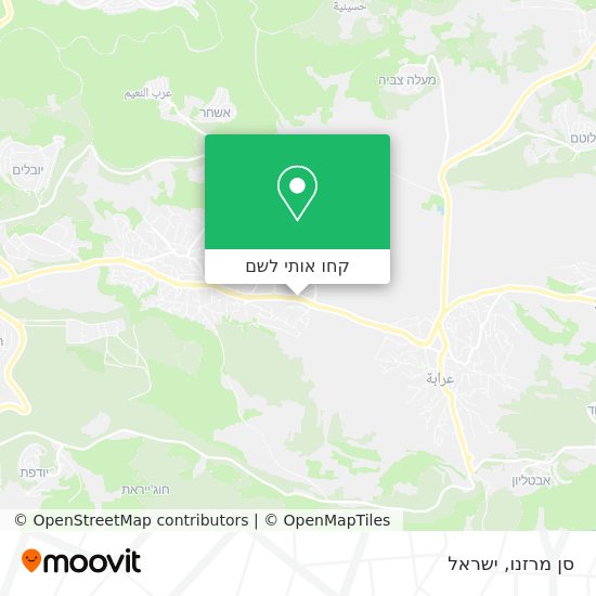 מפת סן מרזנו