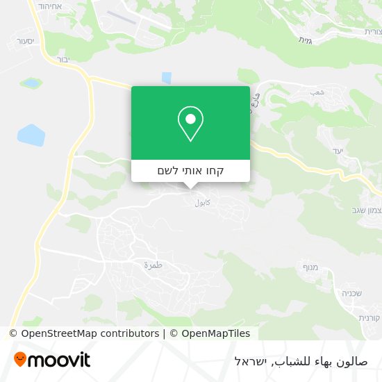 מפת صالون بهاء للشباب