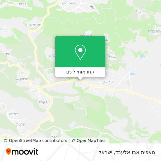 מפת מאפית אבו אלעבד