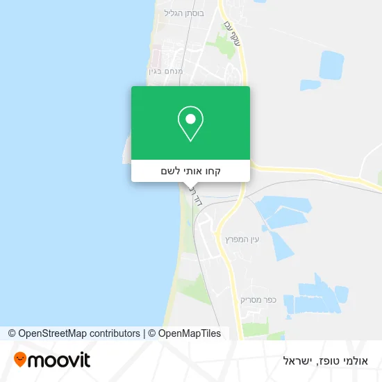 מפת אולמי טופז