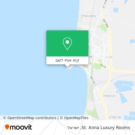 מפת St. Anna Luxury Rooms